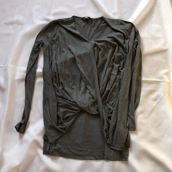 Cross Front Long Sleeved Top - Picture 3 of 11